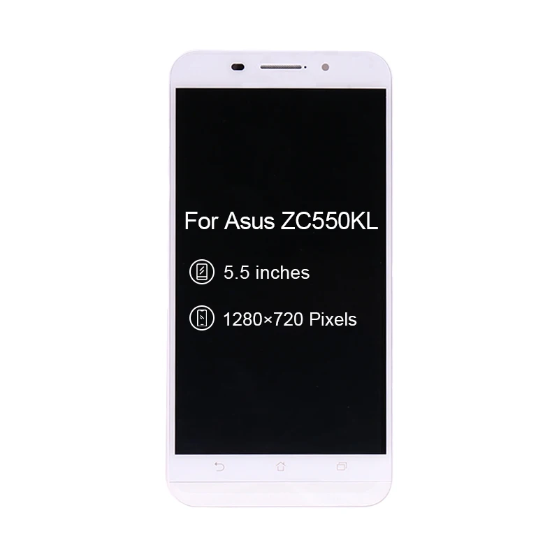 ЖК дисплей для Asus Zenfone Max ZC550KL сенсорный экран с рамкой бесплатная доставка|Экраны