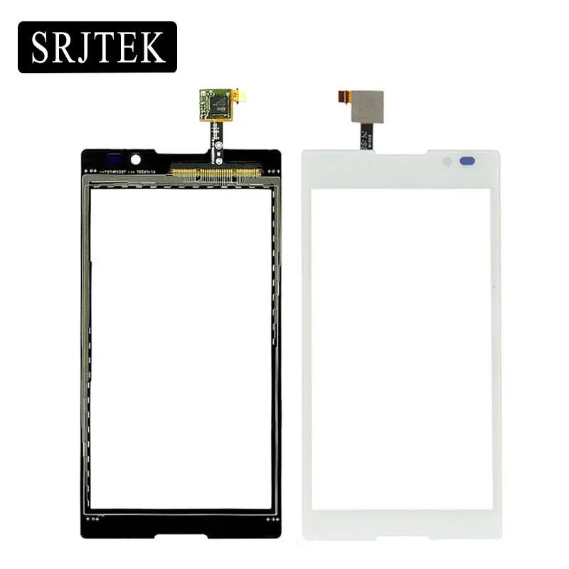 

5.0" For Sony Xperia C C2304 C2305 S39H S39C Touch Screen Digitizer Sensor Outer Glass Lens Panel High Quality With 3M Tape