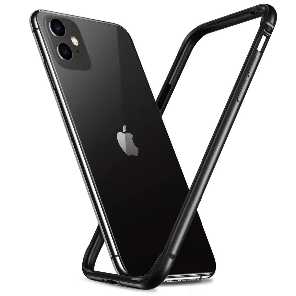 Чехол-бампер для Iphone 11 Pro Max XS MAX XR X 7 8 Plus, чехол-бампер, жесткий тонкий бампер, мягкий ТПУ, внутренняя рамка, аксессуары