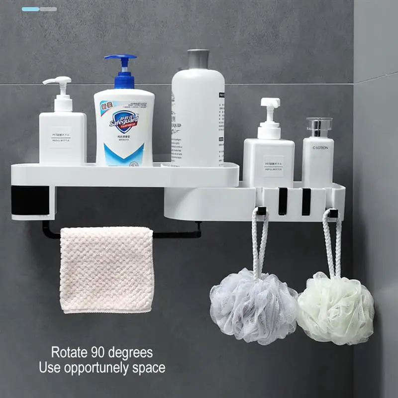 1 шт. угловая полка для душа ванной комнаты шампуня держатель кухонная хранения