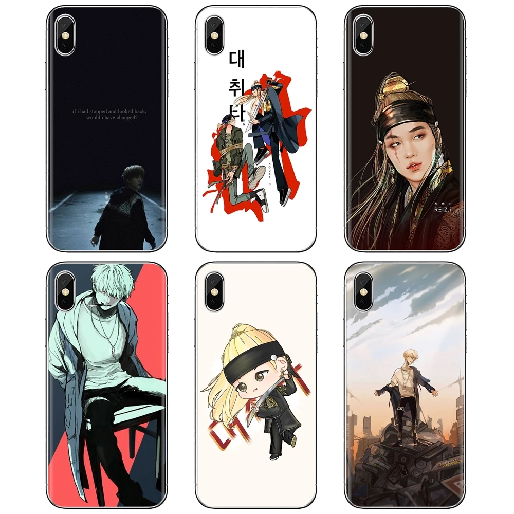 Силиконовый чехол для Huawei Nova 2 2i 3 3i Y3 Y5 Y6 Y7 Y9 Prime 2015 2016 2017 2018 2019 king-art-C-Agust-D-suga |