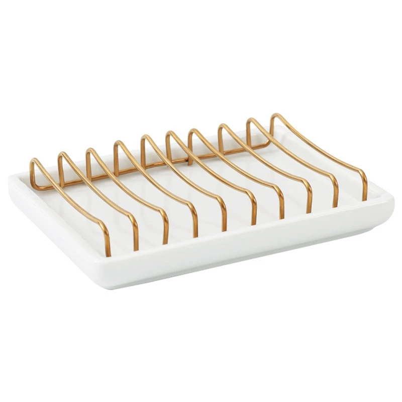 

Bathroom Soap Dispenser Box Dish Rack Box Tray Toilet Creative Drain Rack