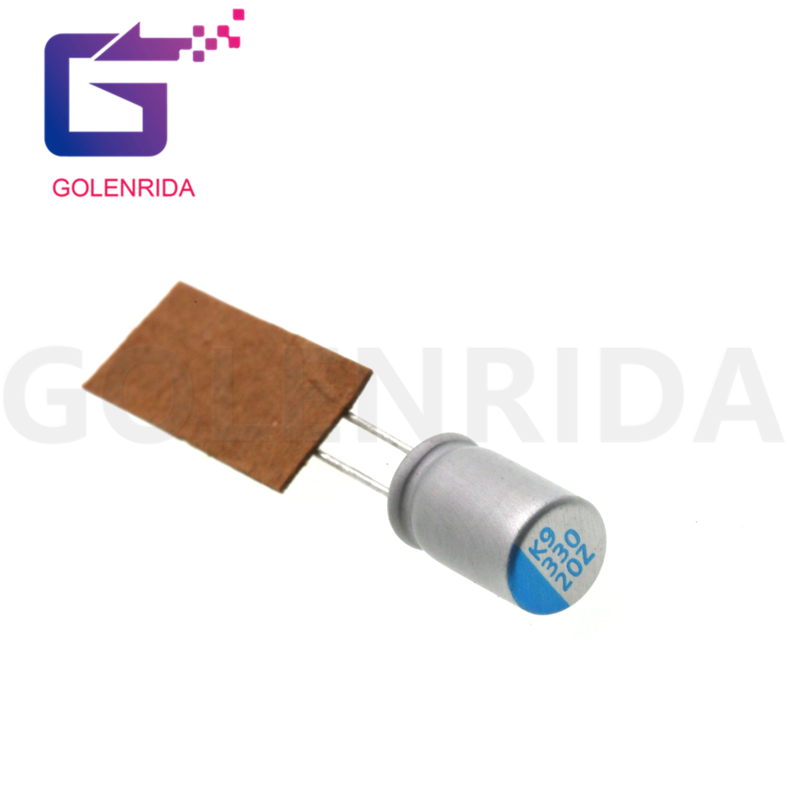 

10pcs 20V330UF 6.3*11 330UF 20V Solid Aluminum Electrolytic Capacitor for Computer Mainboard Video Card/Graphics Card