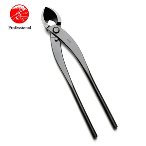 Профессиональный резак для ветвей 280 мм, резак с прямыми кромками, инструмент бонсай из высокоуглеродистой легированной стали, изготовленный TianBonsai