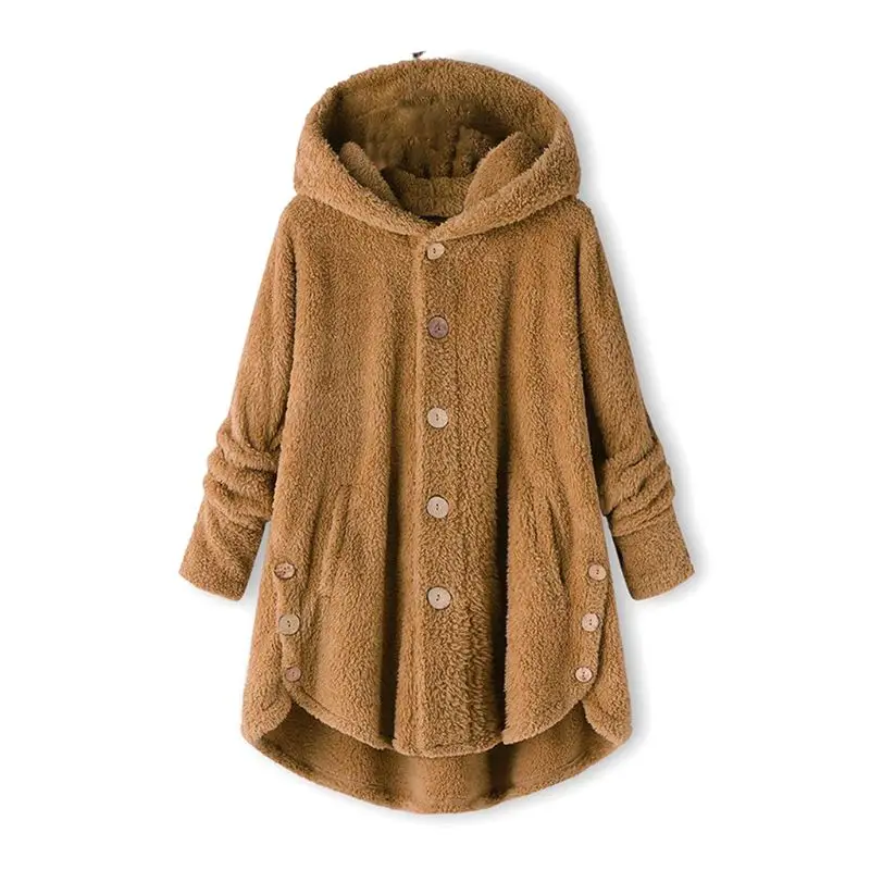 Женские зимние пушистые Топы с длинным рукавом и хвостом утепленная толстовка