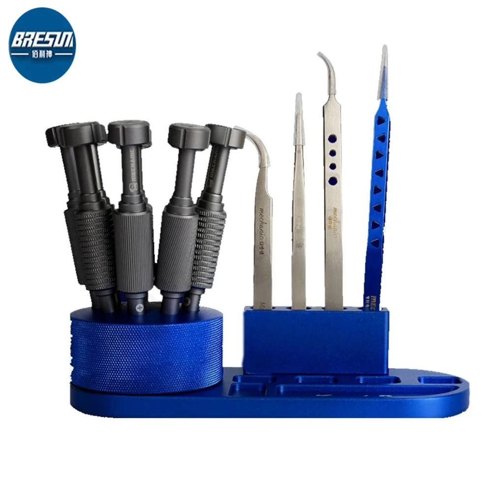 

MECHANIC iSort Pro Tweezers Screwdriver Storage Rack 360 Degree Rotation Storage Storage Box Tool
