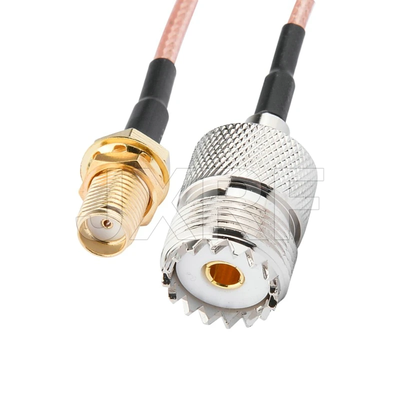 JXRF UHF SO239 розетка PL259 штекер SMA гнездо RG316 кабельный блок перемычка косичка