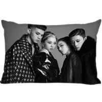 kpop kard double sided rectangle pillow covers bedding comfortable cushiongood for sofahomecar high quality pillow cases