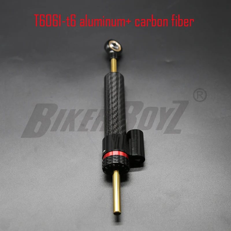 Универсальный алюминиевый демпфер для мотоцикла из углеродного волокна с ЧПУ