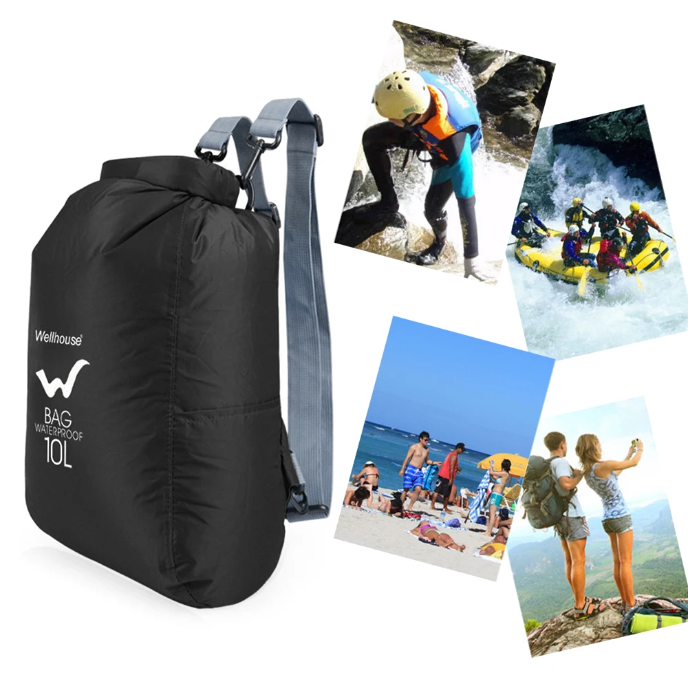 Портативная водонепроницаемая сумка для рафтинга и дайвинга уличный мешок