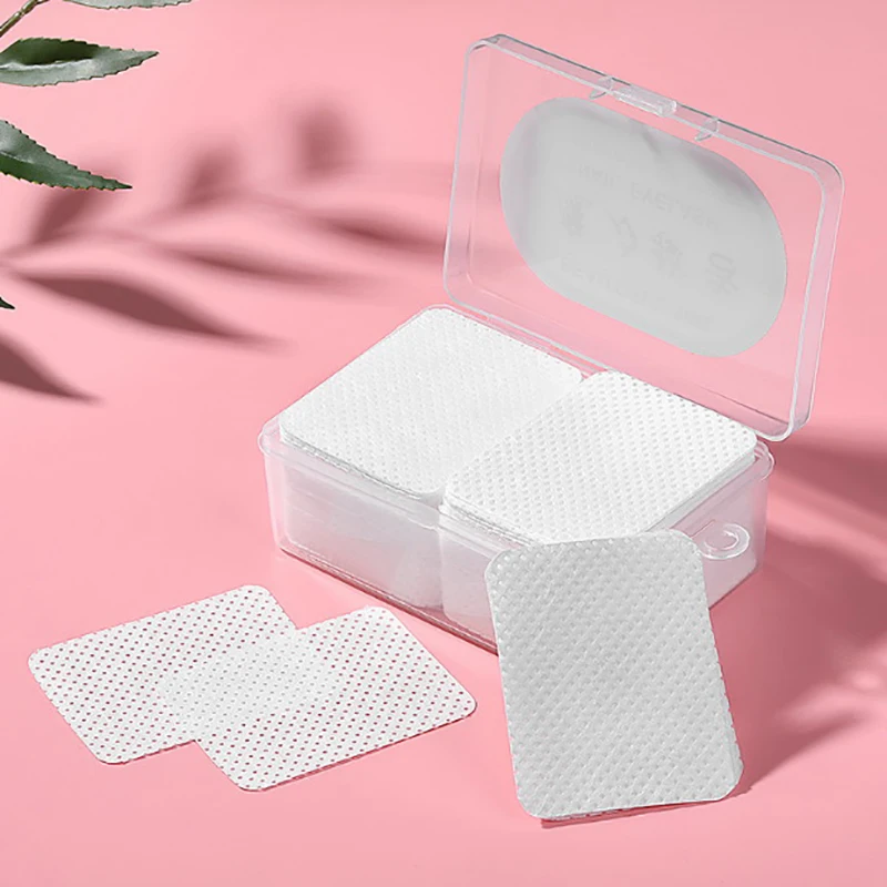 180 шт. хлопковое очищающее средство без ворса для удаления лака ногтей салфетки