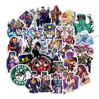 10 30 50pcs japanese animation jojo wonderful adventure graffiti personality diy decoration sticker wholesale