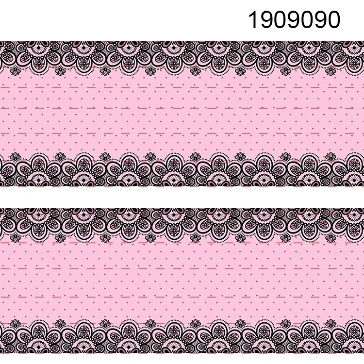 10 ярдов-Различные размеры-корсажная лента-цветные полосы с цветочным принтом |