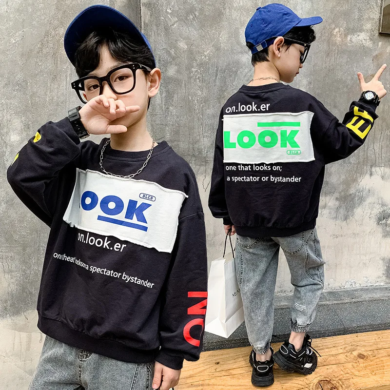 

Весна-Осень 2021, свитшоты для мальчиков, Детское пальто для подростков, топы, детская одежда, хлопковый пуловер, официальная верхняя одежда, в...