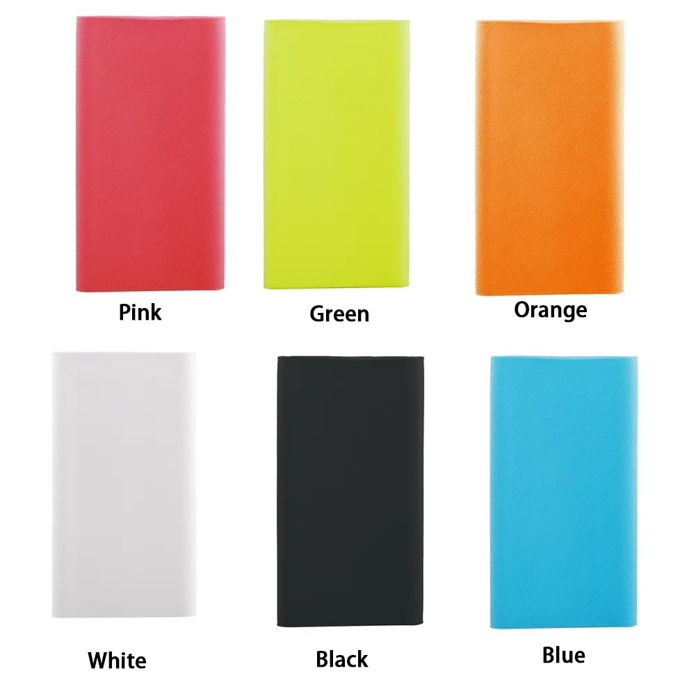 Antislip Silicone Power Bank Case Pack Box For Xiaomi power 10000mAh Portable External Battery | Мобильные телефоны и
