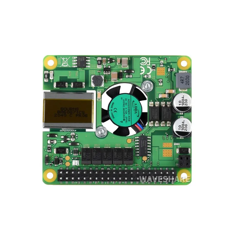 Raspberry Pi PoE + HAT для 3B +/4B 802.3af/at-совместимый | Компьютеры и офис
