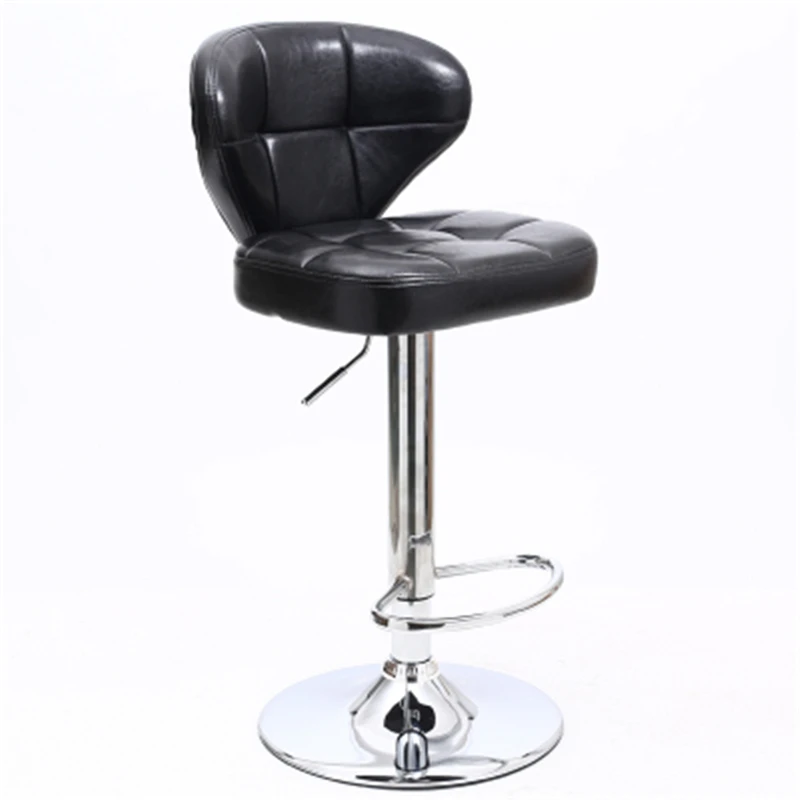 Hokery Kruk стул промышленный Banqueta Stoel Sgabello Taburete De La Barra Chair кожаный серебристый