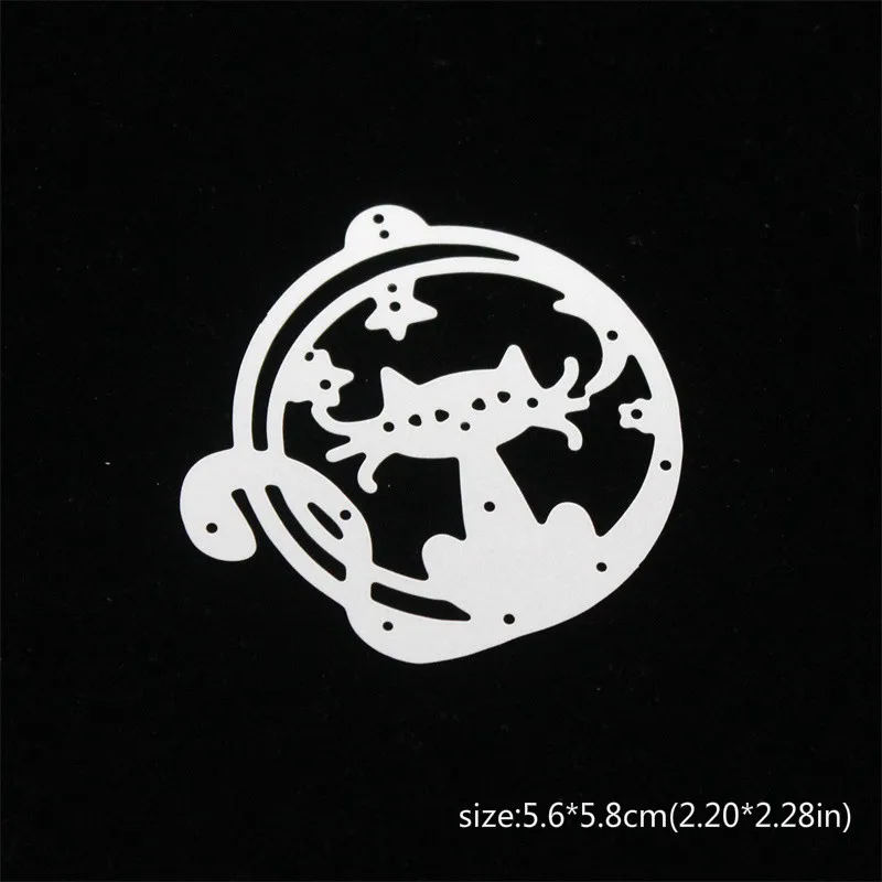 Хэллоуин этикетка металлические трафареты для пресс-формы DIY скрапбукинга/фото