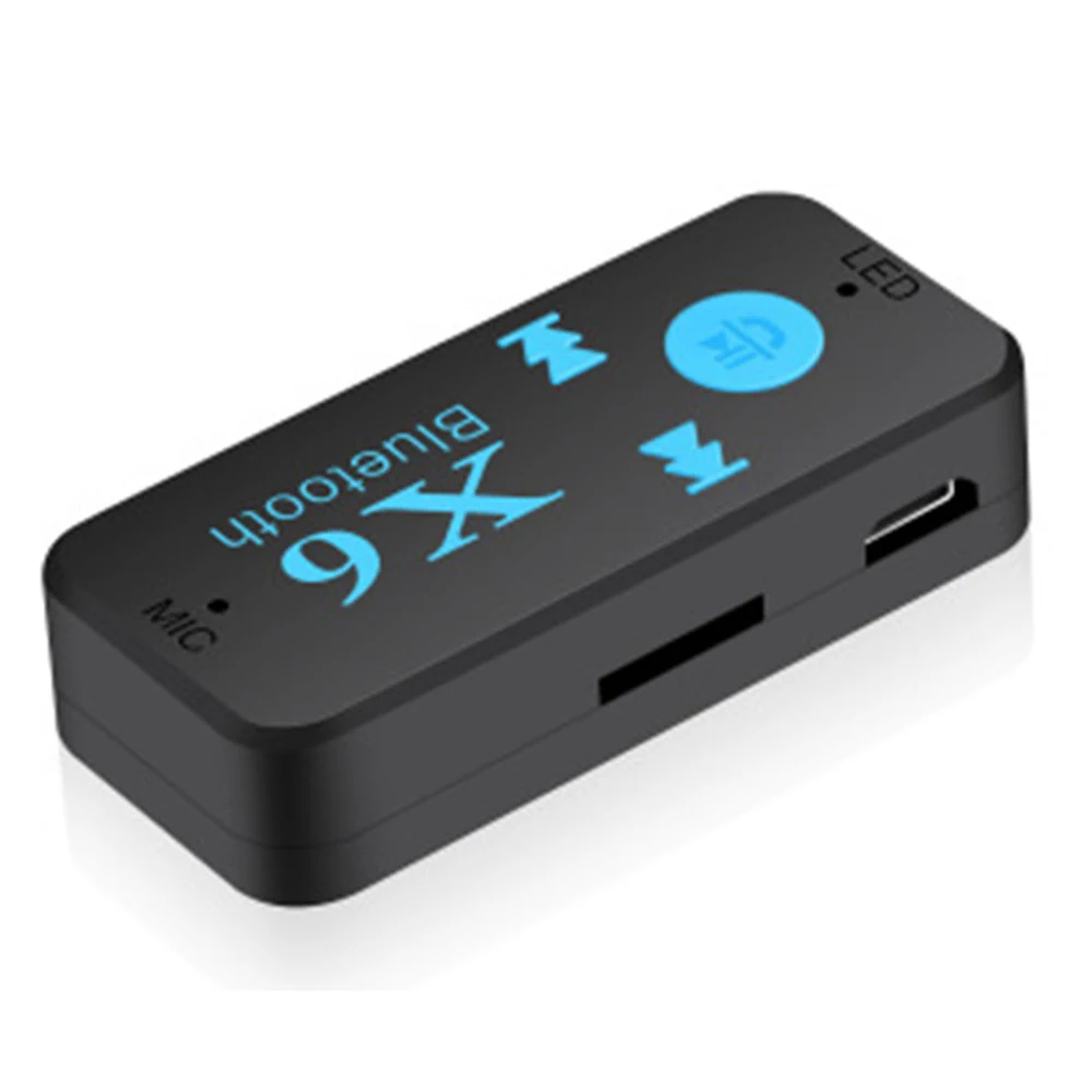 Автомобильный Bluetooth аудио приемник Handsfree автомобильный AUX микрофон Авто Музыка