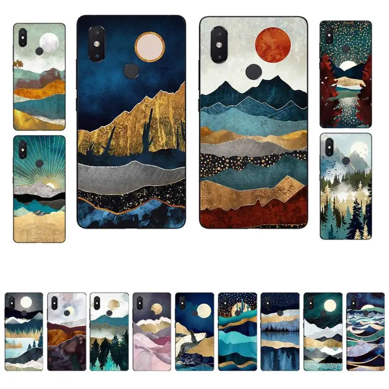 

Hand Painted Phone Case for Xiaomi mi 8 9 10 lite pro 9SE 5 6 X max 2 3 mix2s F1