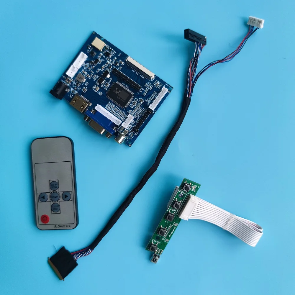 Комплект для LTN156HT01 1920x1080 40pin платы контроллера драйвера 2AV VGA AV светодиодный