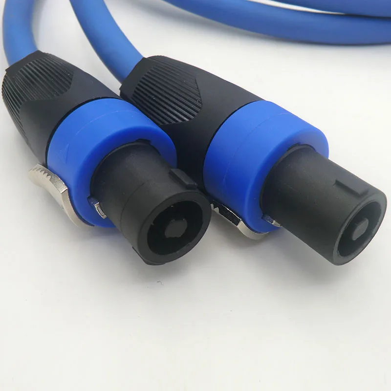 Аудиокабель для динамика с флюоресцентной лампой NL4FC и 2 жильным медным проводом