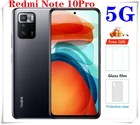 Смартфон Xiaomi Redmi Note 10 pro NFC 5G, 8 + 256 ГБ, экран 1100 дюйма, 6,5 мА ч, 64 мп, 5000