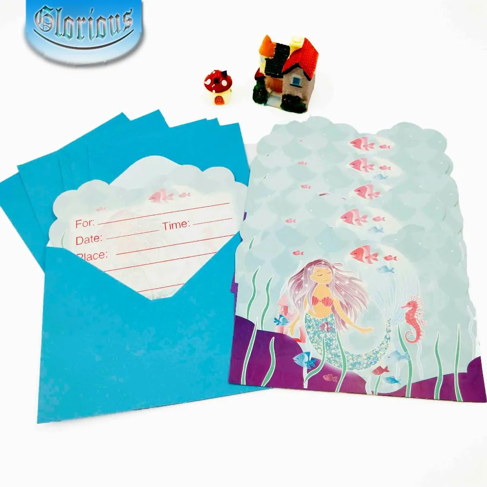 Маленькие Русалочки Ариэль Детские вечерние украшения на день рождения детские