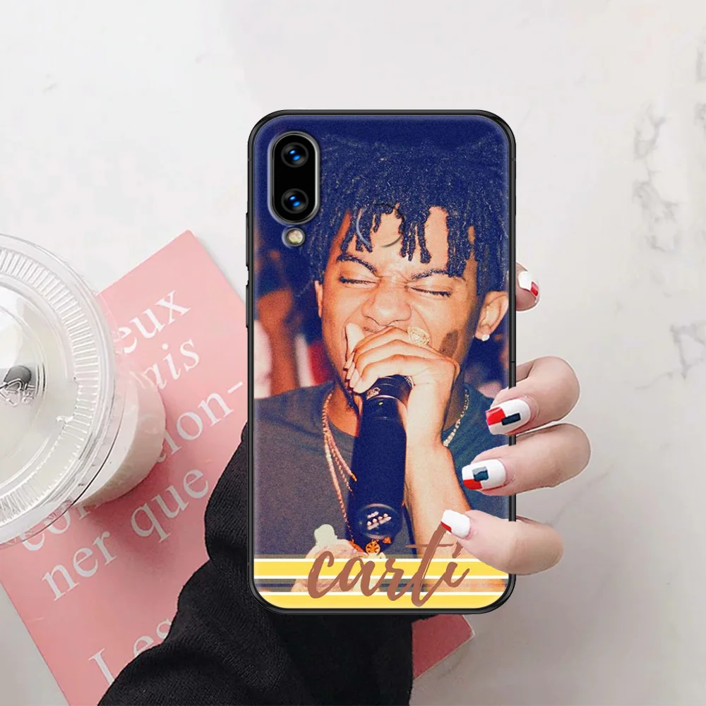 Чехол Playboi Carti Rapper Die lit для телефона Huawei Honor 6A 7A 7C 8A 8X 8 9 9X 10 10i 20 Lite Pro Черный Модный