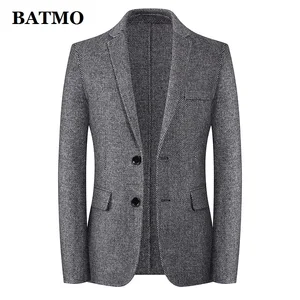 2020 Новое поступление осень Высокое качество 100% шерсть Повседневный Мужской Блейзер, мужские шерстяные куртки, 2006-16