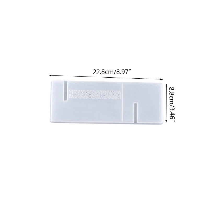 

Crystal Epoxy Resin Mold Cellphone Bracket DIY Crafts Casting Tool Tablet Holder Mobile Phone Stand Silicone Mould KX4C