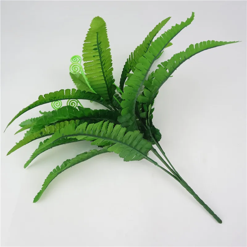 Искусственный длинный ствол Fern Leaf 58 см 1 ветка высокая искусственная зелень