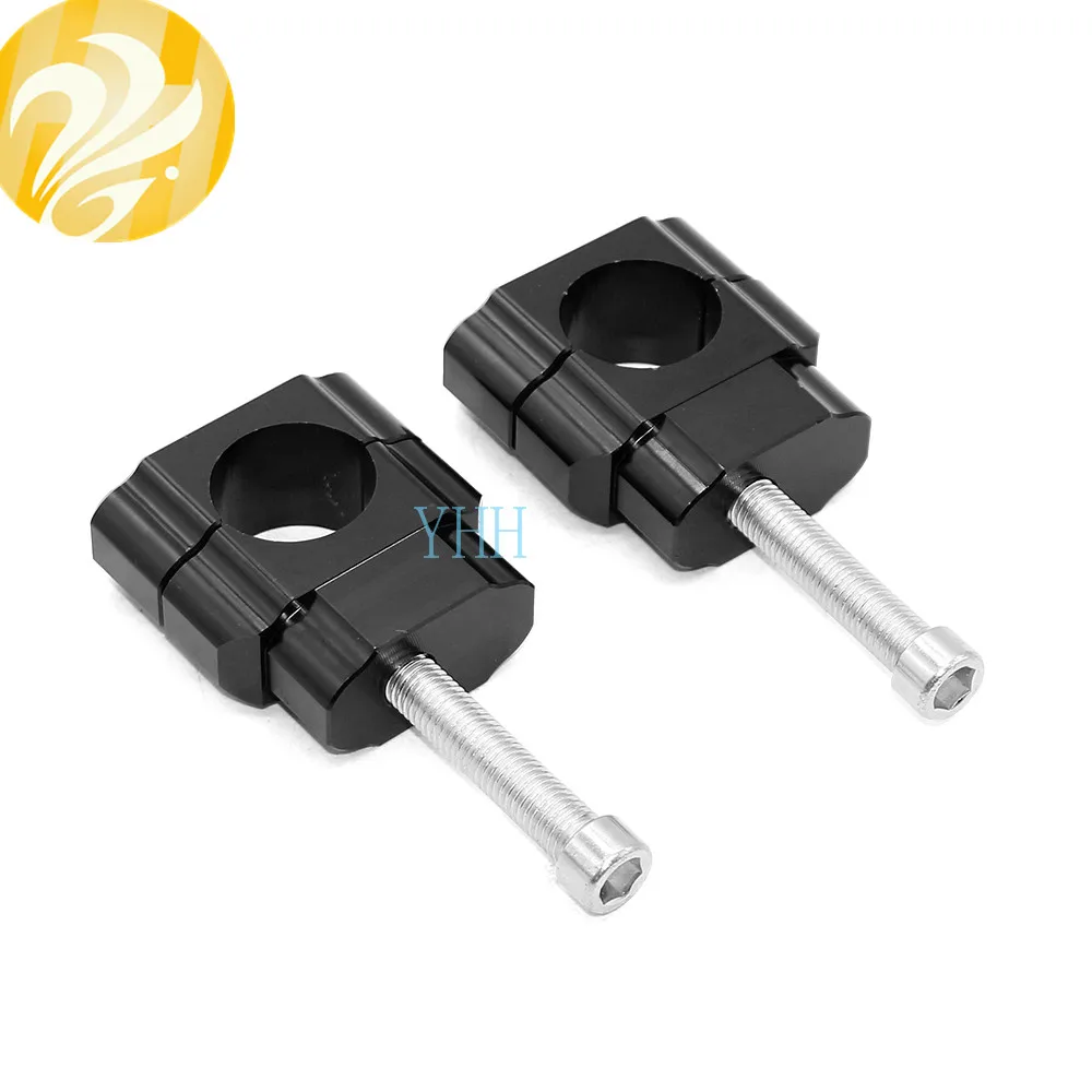 

28MM Billet HandleBar Bar Risers Mount Clamp For Suzuki RMZ250 RMZ 250 Enduro For Honda CRF250 CRF250 CR125 00-07 CR250 CR 250