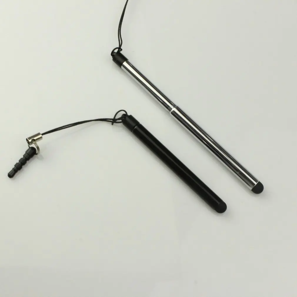 Retractable Universal Touch Screen Pen Capacitive Stylus For Smart Phone Tablet iPad Point Round Thin Tip. | Электроника