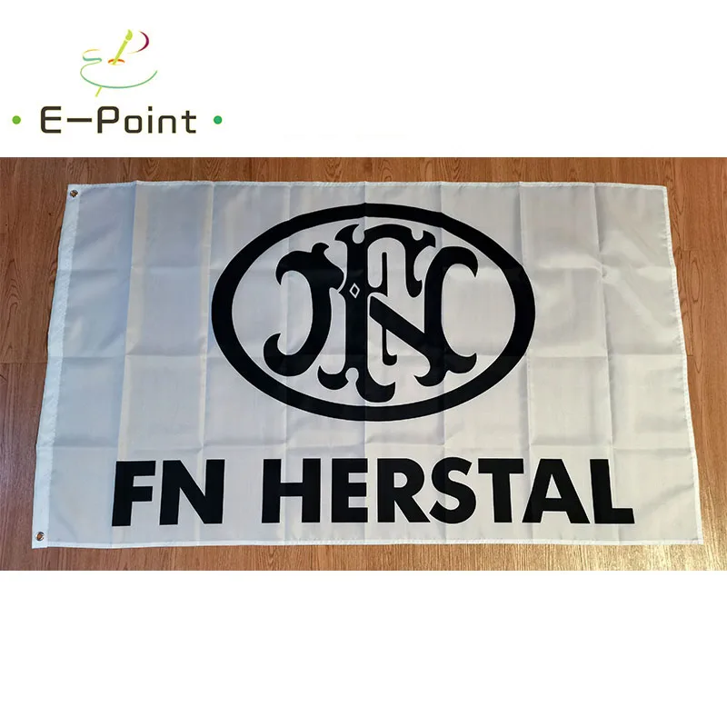 

FN Herstal Gun Flag 3ft*5ft (90*150cm) Size Christmas Decorations for Home Flag Banner Indoor Outdoor Decor M46