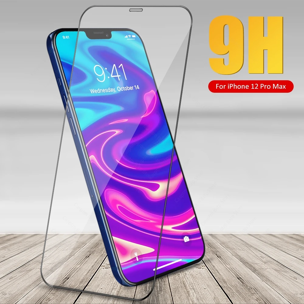 

Закаленное стекло для iPhone 12 Pro Max 12 Mini 12 Pro Max 6,7 12 Mini, защитное стекло