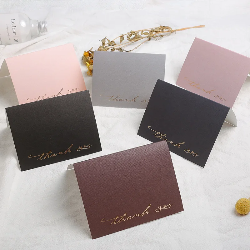 10 шт поздравительные открытки Бумажные Конверты день рождения благодарим вас