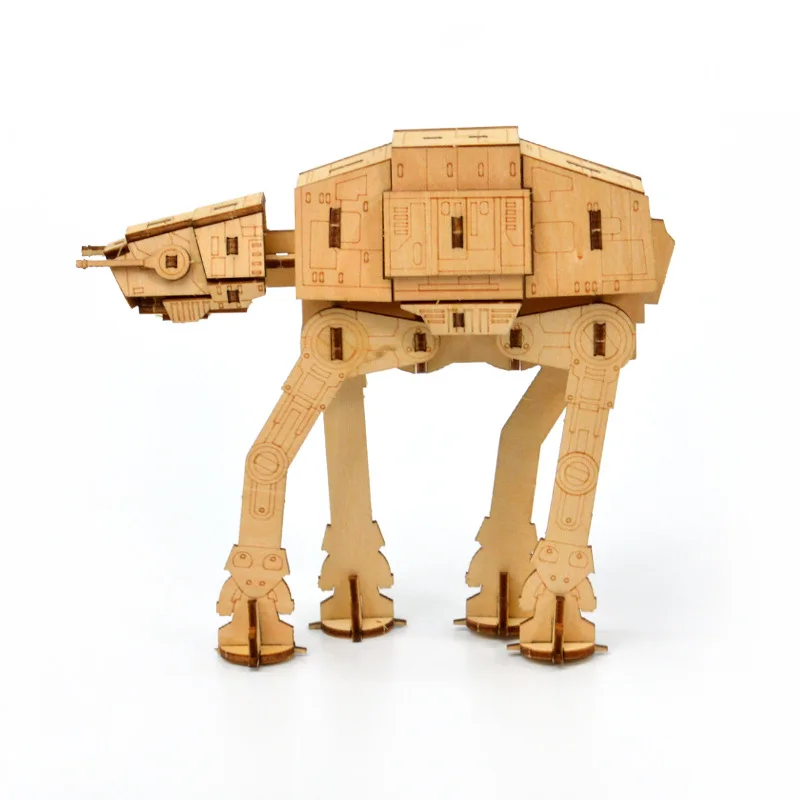 Лазерная резка DIY транспорт игрушки для собак 3D деревянная головоломка игрушка сборка модель деревянные наборы для ремесла украшение стола для детей