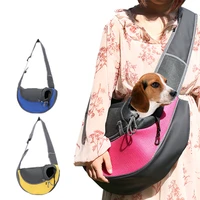 travel dog bag breathable cat bag portable pink pouch outdoor mesh oxford pet carrier sling handbag front cover puppy products