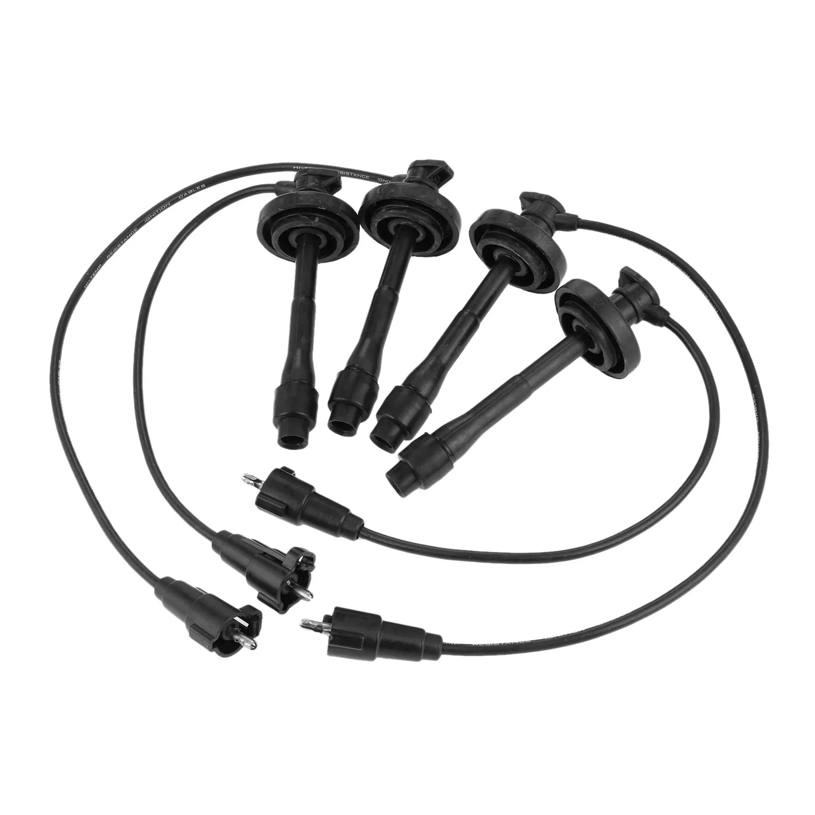 Yetaha 4 шт. 5 мм свечи зажигания провода Комплект кабелей 671 4169 TE64 для Toyota Corolla Chevrolet