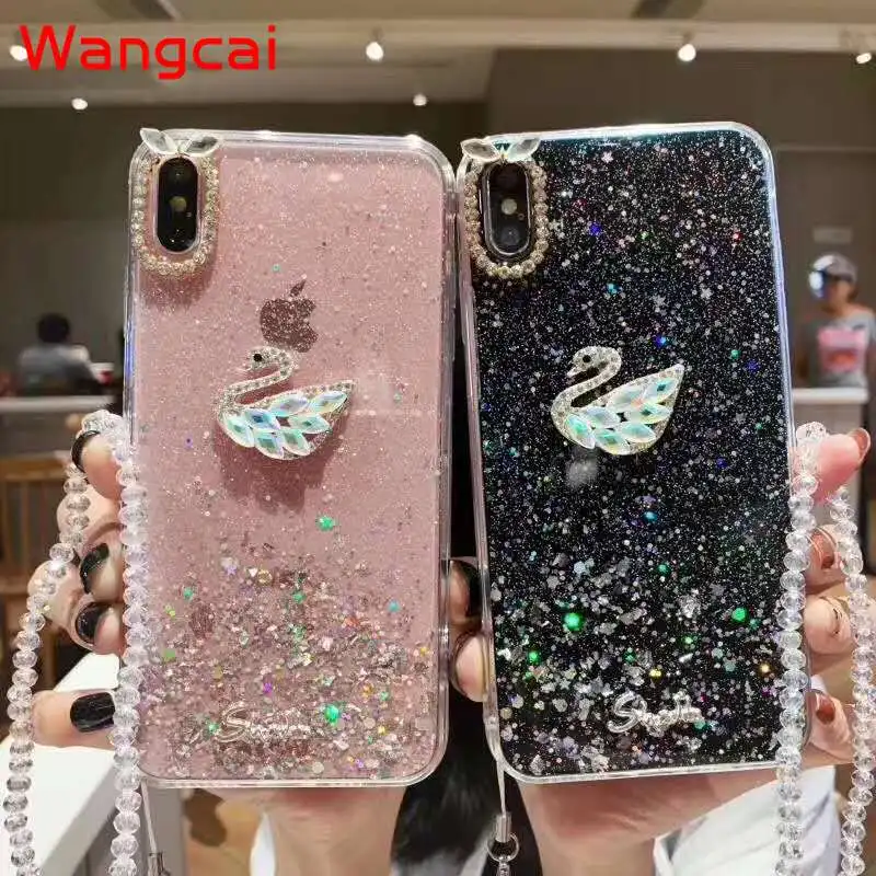 Роскошный блестящий чехол для телефона Xiaomi Mi 10 CC9 9 Note Pro CC9E A3 Lite 8 SE со звездами |