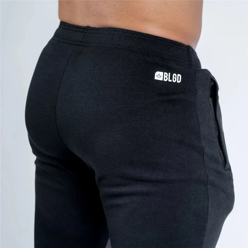 

2021 Men Joggers Sweatpants Mens Slim Casual Pants Gyms Workout Cotton Sportswear Autumn Male Fitness Crossfit Track Pants