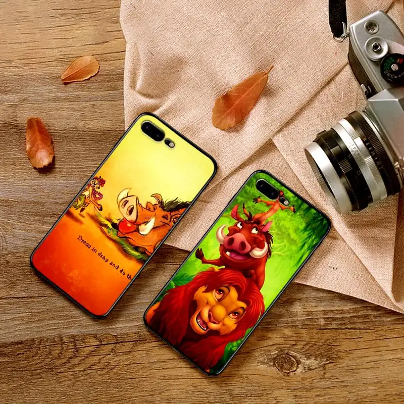 Чехол для Xiaomi Redmi 7A K20 pro 6 Note 5 8 The Hakuna Matata Lion King Pro 7 4X 5A 16G 32G GO | Мобильные телефоны и