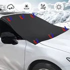 Чехол на лобовое стекло автомобиля, автомобильный Магнитный солнцезащитный козырек, чехол на лобовое стекло автомобиля, защита от снега и солнца, водонепроницаемый защитный чехол