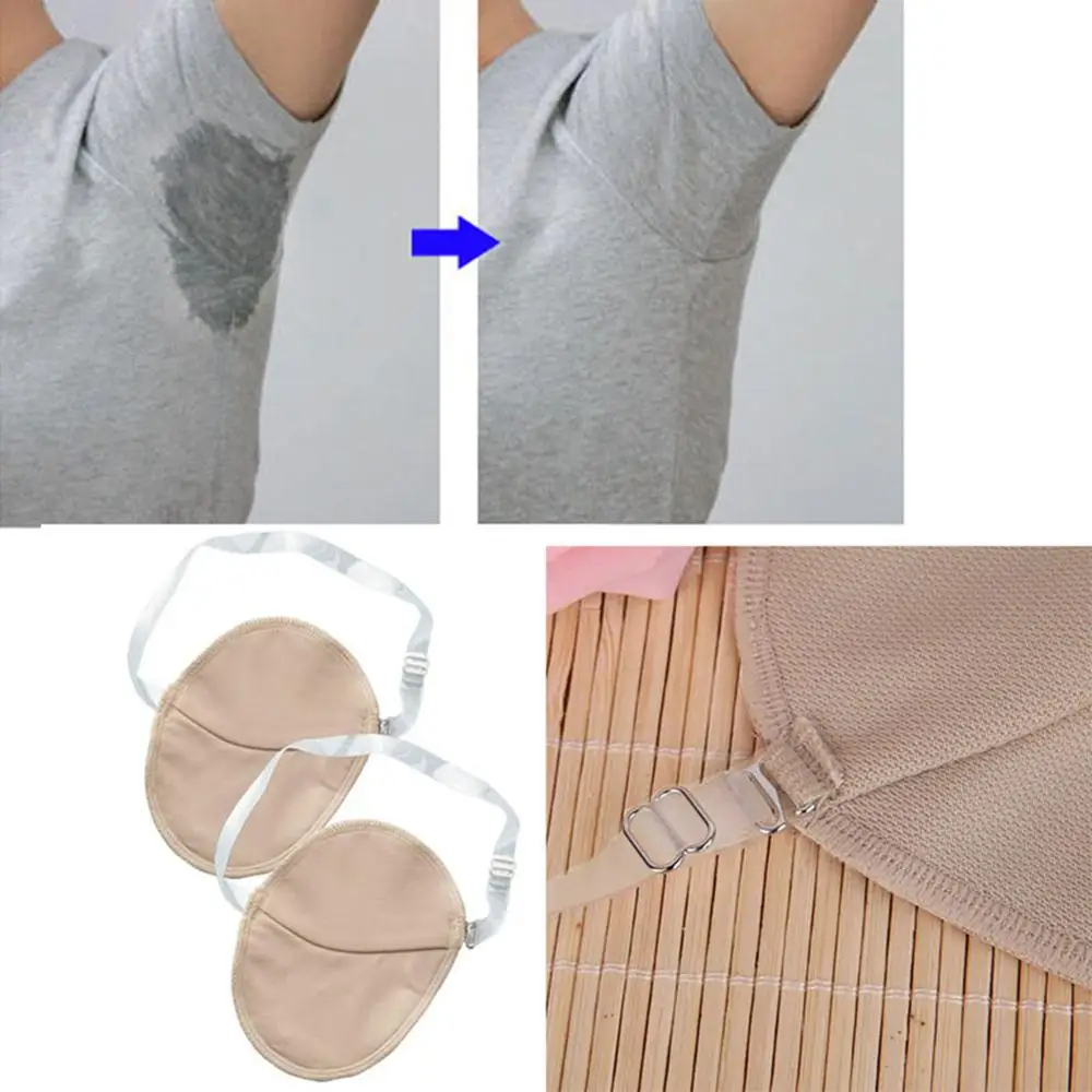 

Underarm Sweat Pads Washable Armpit Sweat Absorbing Dress Shoulder Guards Deodorant Pad Shield Pads Perspiration Sweat Abso X2I1