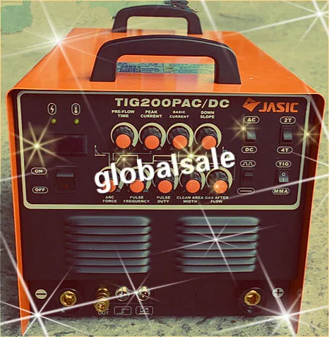 JASIC TIG200P AC/DC TIG/MMA прямоугольная волна импульсный инвертор сварочный алюминиевый