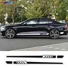 2 шт. для Volvo S60 XC90 V40 V50 V60 S60 S90 V90 XC60 XC40 AWD T6, автомобильные боковые дверные наклейки, виниловая пленка, наклейки, аксессуары для тюнинга автомобиля