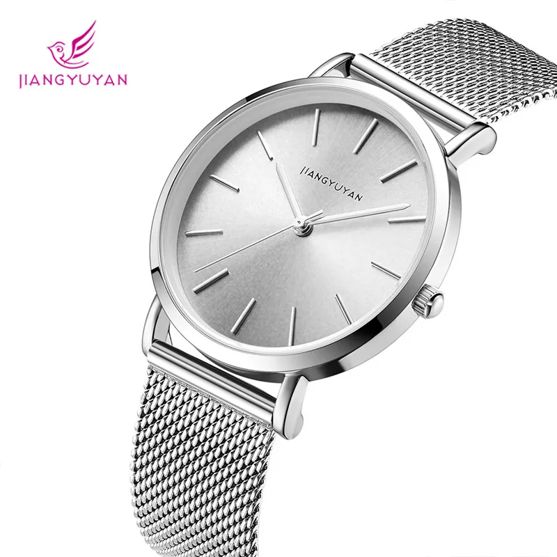 

2020 New Brand Luxury Fashion Leisure Ladies Watch Ultra-thin Waterproof Stainless Steel Belt Fashion Quartz Ladies Watch