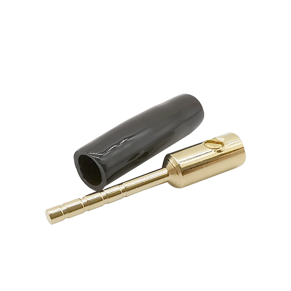 1/2 пар 2 мм маленький разъем типа банан позолоченный Банановый Hi-Fi динамик