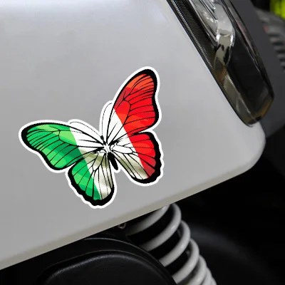 

Оригинальные наклейки на капот автомобиля в виде бабочки, задние виниловые наклейки 12x8 см